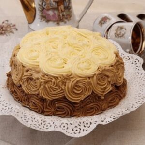 Coffee-Rose-Cake