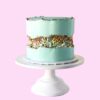 Confetti-Fault-Line-Cake