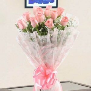 Delightful-Pink-Roses-Bouquet