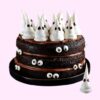 Ghostly Googly Eyes Cake