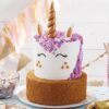Golden-Unicorn-Cake