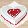 Heartfelt Red Velvet Cake