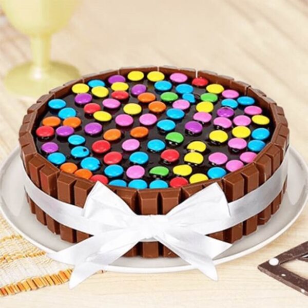 KitKat Gems Cake