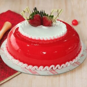Luscious Strawberry Cake