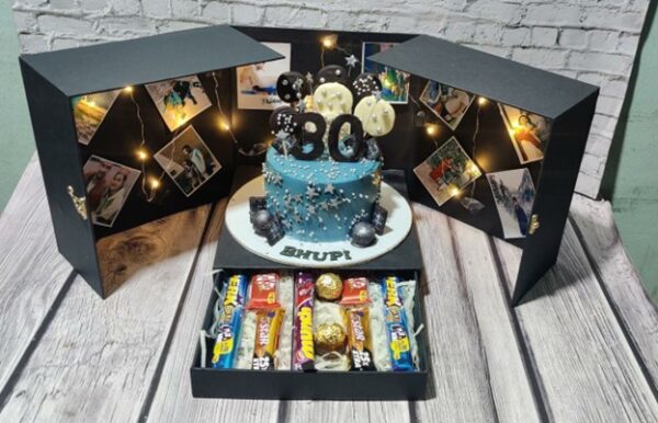 Order Surprise Box Cake Online- Cake Plaza