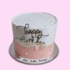 Pearl Swirl Fault Line Cake