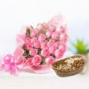 Pink Roses with Dry-fruits