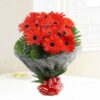 Red Gerbera Arrangement