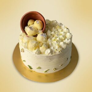 Round Shape Rasmalai Cake