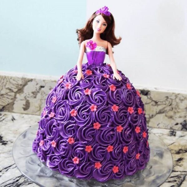 Stunning Barbie Doll Cake
