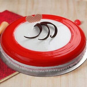 Tasteful Strawberry Cake