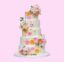 The Love Imprint Wedding Cake
