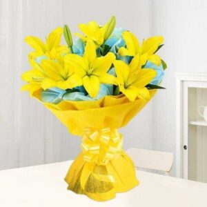 Yellow Lilies