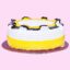 Yellow, White, and Brown Cake