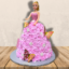 Pink Barbie Doll Cake Order