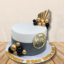 A Hint of Gold Cake