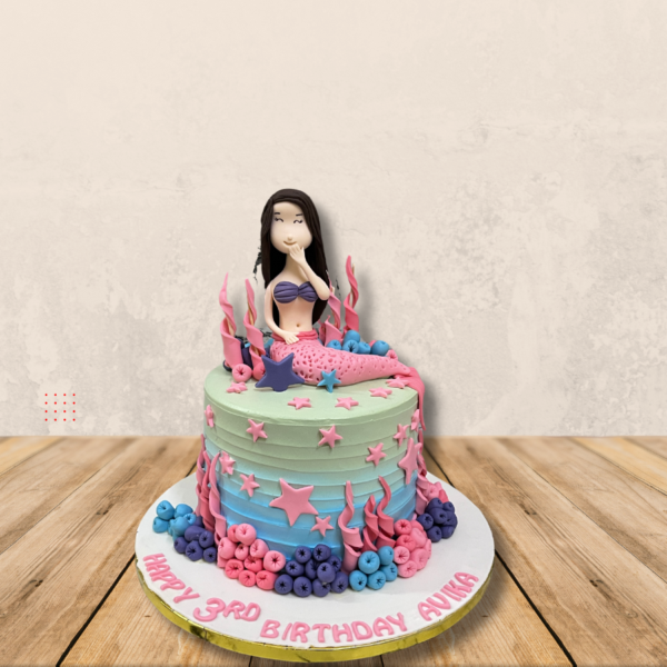 Cute Mermaid Cake