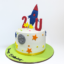 To the moon birthday cake online