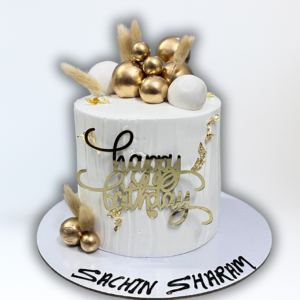 Golden Luxury Cake