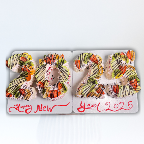 New Year Numeric Cake