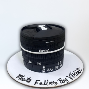 Camera Lense Birthday Cake