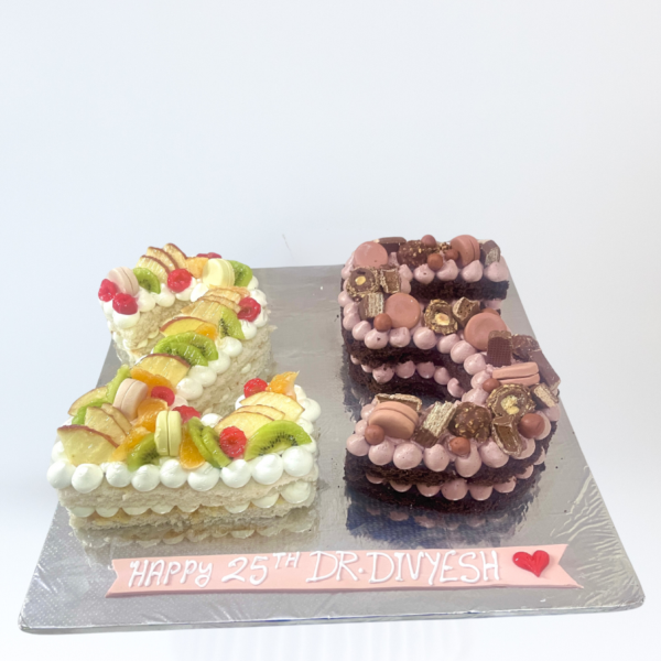 25 Number Cake