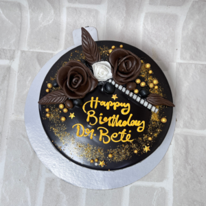 Gold And Chocolate Cake Online
